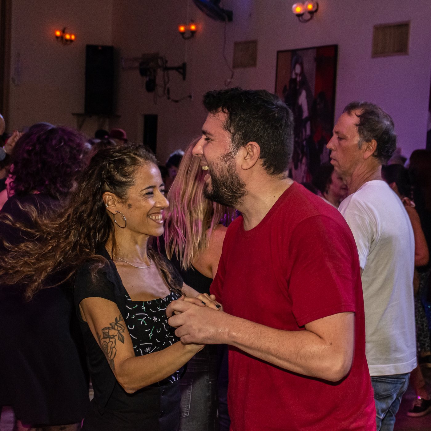 Bailando en pareja