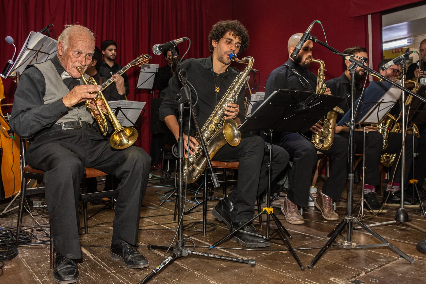 La banda en vivo