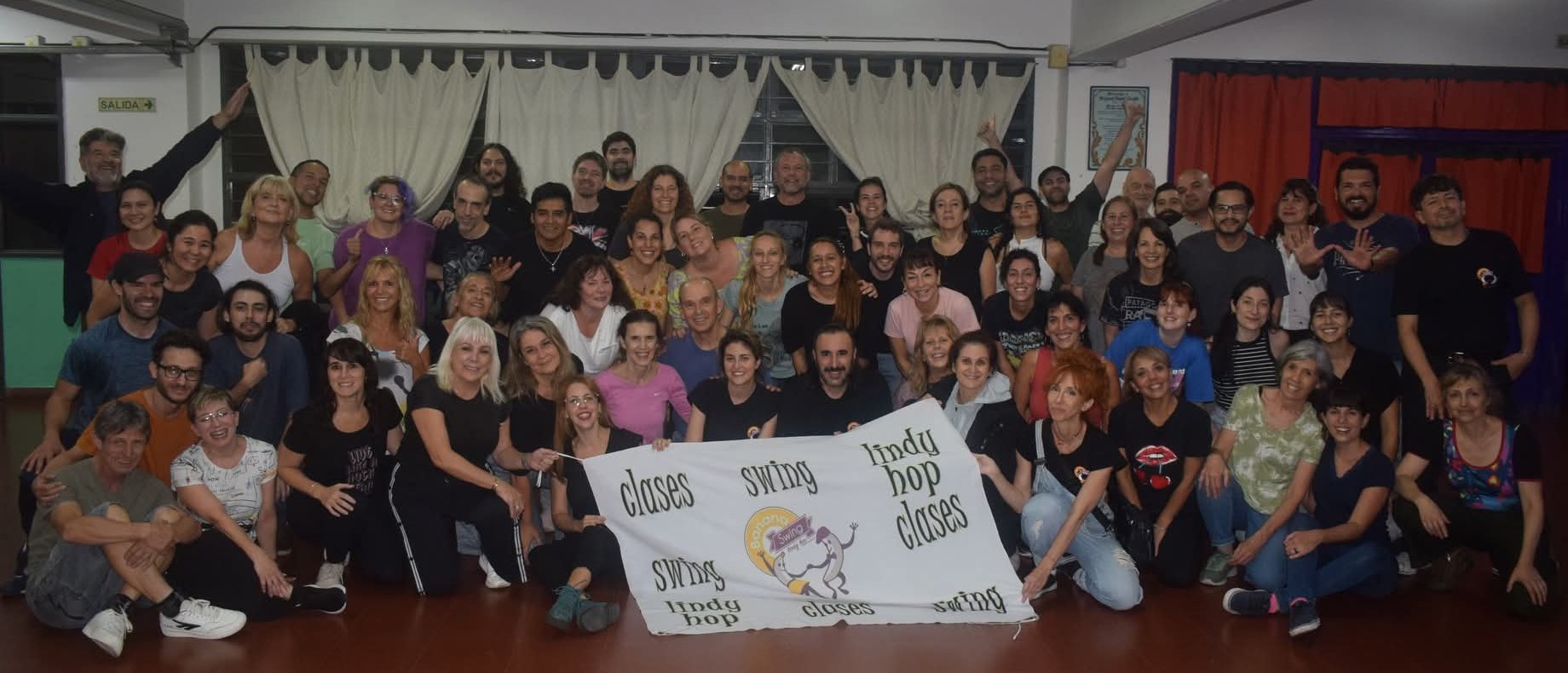 Alumnos de Banana Swing